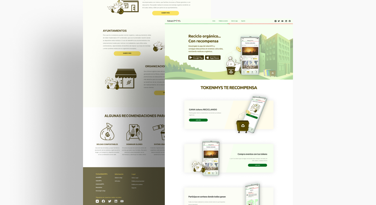 landing token